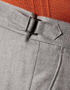 BOSS Black De lână pantaloni C-Perino-PL-DTL-254 | Relaxed fit