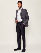BOSS Black De lână pantaloni C-Perino-PL-DTL-254 | Tapered fit