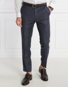 BOSS Black De lână pantaloni H-Genius-241 | Regular Fit | cu adaos de in