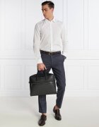 BOSS Black De lână pantaloni H-Genius-241 | Regular Fit | cu adaos de in
