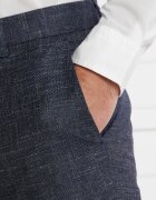 BOSS Black De lână pantaloni H-Genius-241 | Regular Fit | cu adaos de in