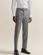 BOSS Black De lână pantaloni H-Genius-241 | Regular Fit | cu adaos de in