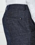 BOSS Black De lână pantaloni H-Genius-251 | Slim Fit | cu adaos de in