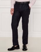 BOSS Black De lână pantaloni H-Genius-DTL-243 | Slim Fit cu adaos de mătase