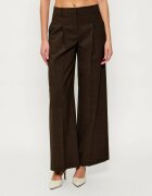 BOSS Black De lână pantaloni Tiana4 | regular fit
