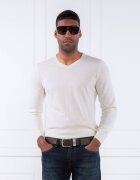 BOSS Black de lână pulover melba-p | slim fit