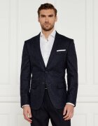 BOSS Black De lână sacou H-Hutson-224 | Slim Fit cu adaos de mătase