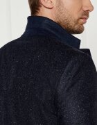 BOSS Black De lână sacou H-Hutson-224 | Slim Fit cu adaos de mătase