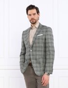 BOSS Black De lână sacou H-Hutson-231 | Slim Fit | cu adaos de in