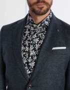 BOSS Black De lână sacou H-Hutson-233 | Regular Fit | cu adaos de in