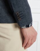 BOSS Black De lână sacou H-Hutson-233 | Regular Fit | cu adaos de in