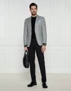 BOSS Black De lână sacou H-Hutson-233 | Slim Fit | cu adaos de in
