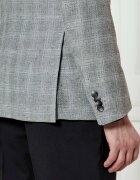 BOSS Black De lână sacou H-Hutson-233 | Slim Fit | cu adaos de in