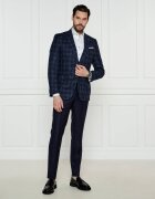 BOSS Black De lână sacou H-Hutson-233 | Slim Fit | cu adaos de in