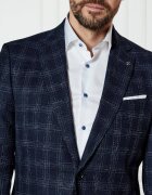 BOSS Black De lână sacou H-Hutson-233 | Slim Fit | cu adaos de in