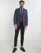 BOSS Black De lână sacou H-Hutson-233 | Slim Fit | cu adaos de in