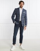 BOSS Black De lână sacou H-Hutson-233 | Slim Fit | cu adaos de in