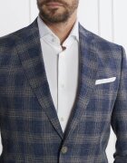 BOSS Black De lână sacou H-Hutson-233 | Slim Fit | cu adaos de in