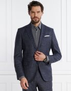 BOSS Black De lână sacou H-Hutson-233 | Slim Fit | cu adaos de in