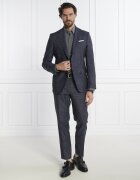 BOSS Black De lână sacou H-Hutson-233 | Slim Fit | cu adaos de in