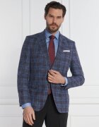 BOSS Black De lână sacou H-Hutson-233 | Slim Fit | cu adaos de in