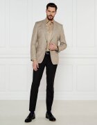 BOSS Black De lână sacou H-Hutson-251 | Slim Fit | cu adaos de in