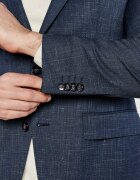 BOSS Black De lână sacou Hutson | Slim Fit | cu adaos de in