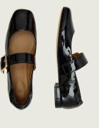 BOSS Black De piele balerini Luara_Ballerina_PTBK Mary Jane