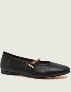BOSS Black De piele balerini Silvye_Ball10_NACH Mary Jane