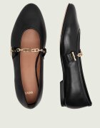 BOSS Black De piele balerini Silvye_Ball10_NACH Mary Jane