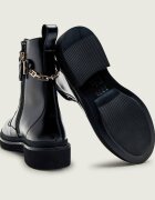 BOSS Black De piele botine Eleri_LUBootie_LTZPT