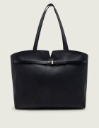 BOSS Black De piele geantă shopper Boss Revers