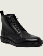 BOSS Black De piele încălțăminte înaltă Calev_Halb_ltbrfb