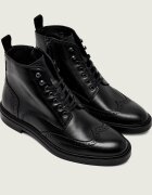 BOSS Black De piele încălțăminte înaltă Calev_Halb_ltbrfb
