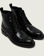 BOSS Black De piele încălțăminte înaltă Tayil-L_Halb_bobr