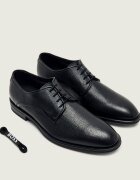 BOSS Black De piele pantofi derby Derrek_Derb_grpt