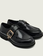 BOSS Black De piele pantofi loafer Eleri_Monk_BOBK