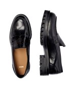BOSS Black De piele pantofi loafer Helen