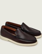BOSS Black De piele pantofi loafer Sienne