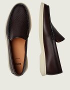BOSS Black De piele pantofi loafer Sienne