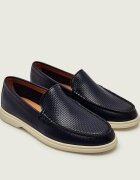 BOSS Black De piele pantofi loafer Sienne
