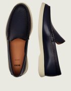 BOSS Black De piele pantofi loafer Sienne