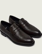 BOSS Black De piele pantofi loafer Tayil_Loaf_bupf
