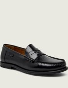 BOSS Black De piele pantofi loafer Tevan_Mocc_bohw