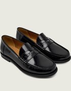 BOSS Black De piele pantofi loafer Tevan_Mocc_bohw