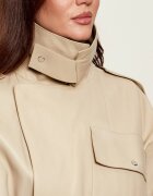 BOSS Black De piele trench Satila