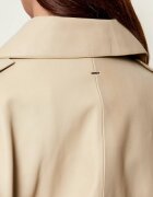 BOSS Black De piele trench Satila
