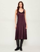 BOSS Black De satin rochie 2 în 1 Flalina cu adaos de lână și cașmir