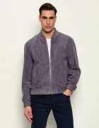 BOSS Black Geacă bomber H-Muller | regular fit | piele întoarsă