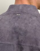 BOSS Black Geacă bomber H-Muller | regular fit | piele întoarsă